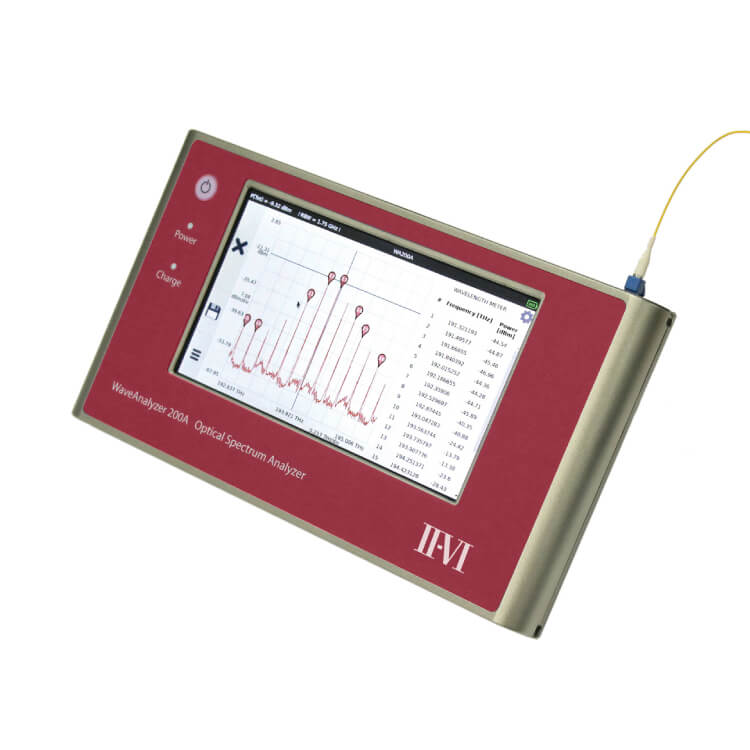 ポータブル高分解能光スペクトラムアナライザ : WaveAnalyzer『200A』