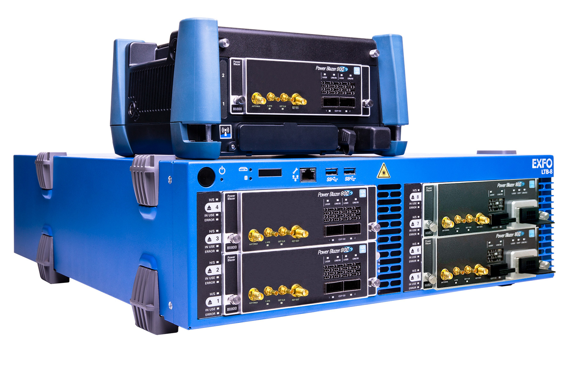 800GbEネットワークテスター『FTBx-8880x』シリーズ