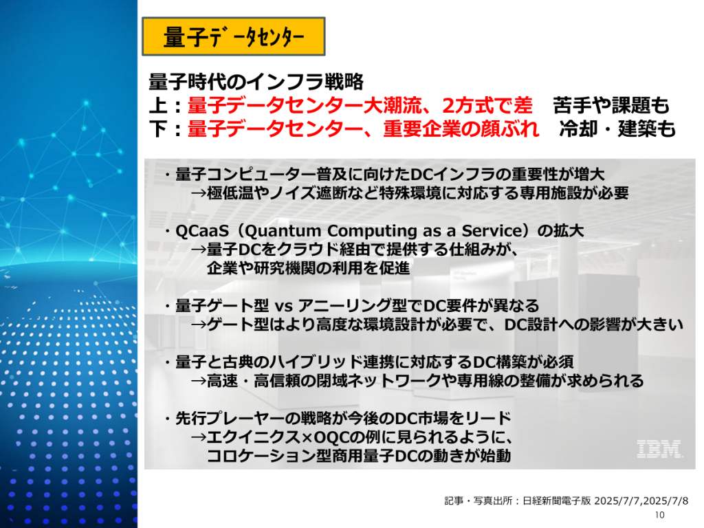 量子時代のインフラ戦略