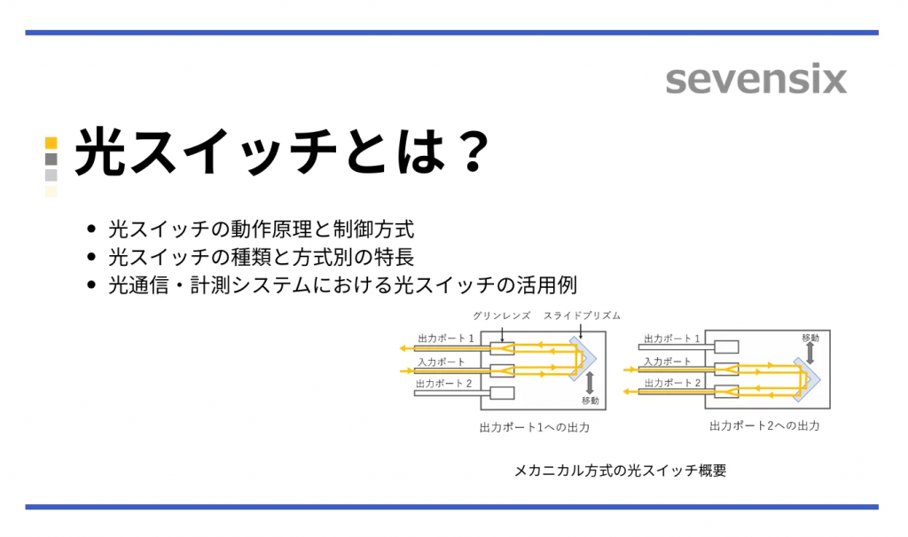 光スイッチとは？
