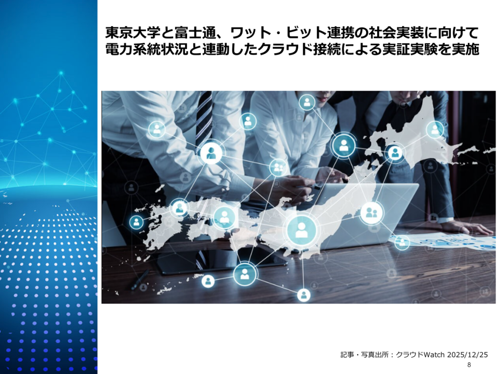 ワット・ビット連携とワークロードシフト