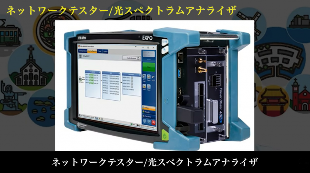ネットワークテスター ＆ 光スペクトラムアナライザ