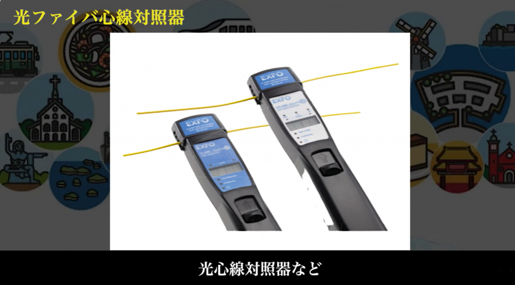 光芯線対照器